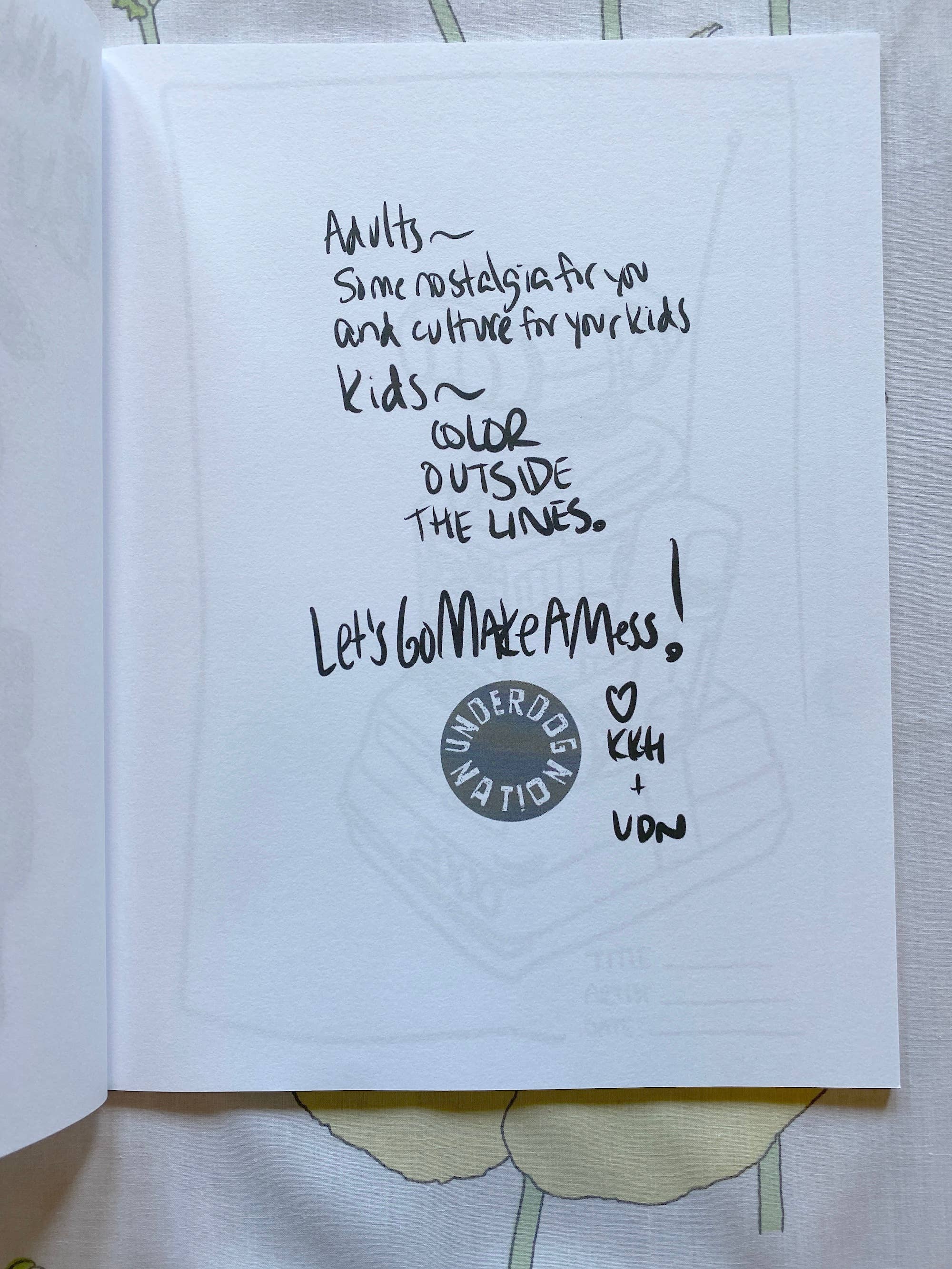 UNDERDOG NATION - Wholesale Coloring & Activity Book - Adult - When Cool Parents Buy A Coloring Book1