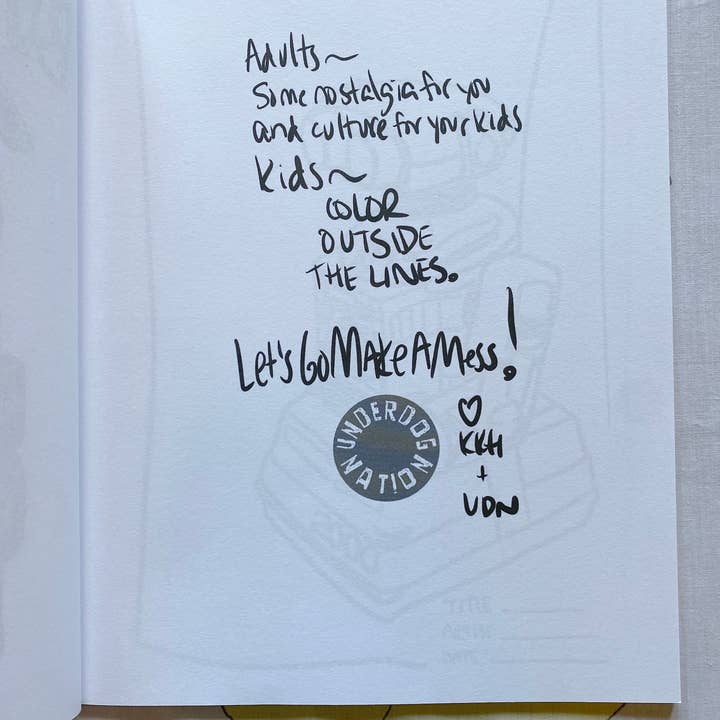 UNDERDOG NATION - Wholesale Coloring & Activity Book - Adult - When Cool Parents Buy A Coloring Book1