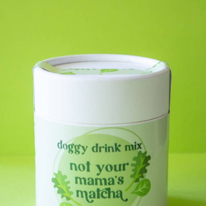 Barkley & Blue - Wholesale Pet Treats - Dog - Not Your Mama's Matcha - Drink Mix for Dogs