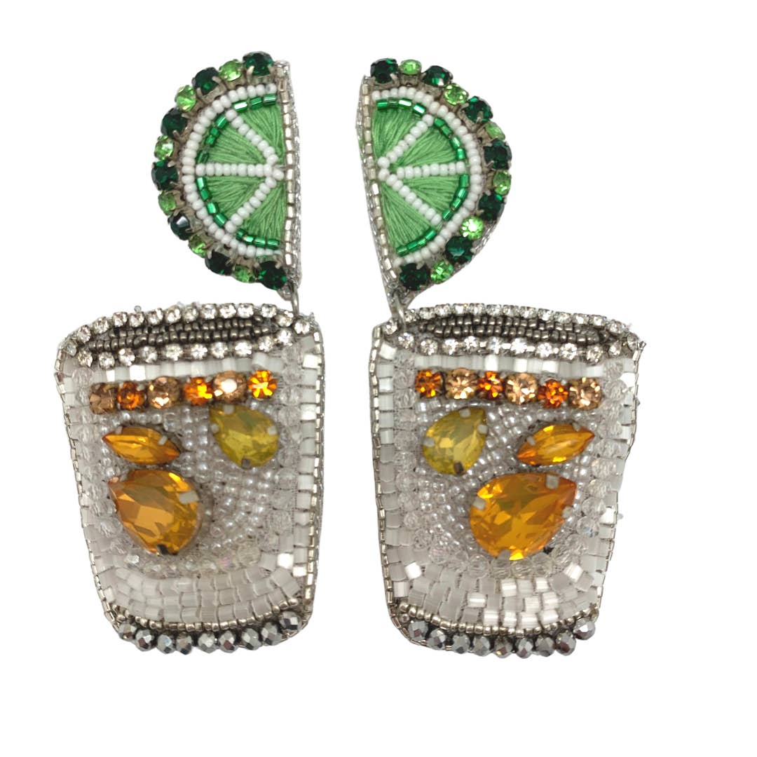 Boucles d'oreilles Tequila Shot pour la vente par Allie Beads