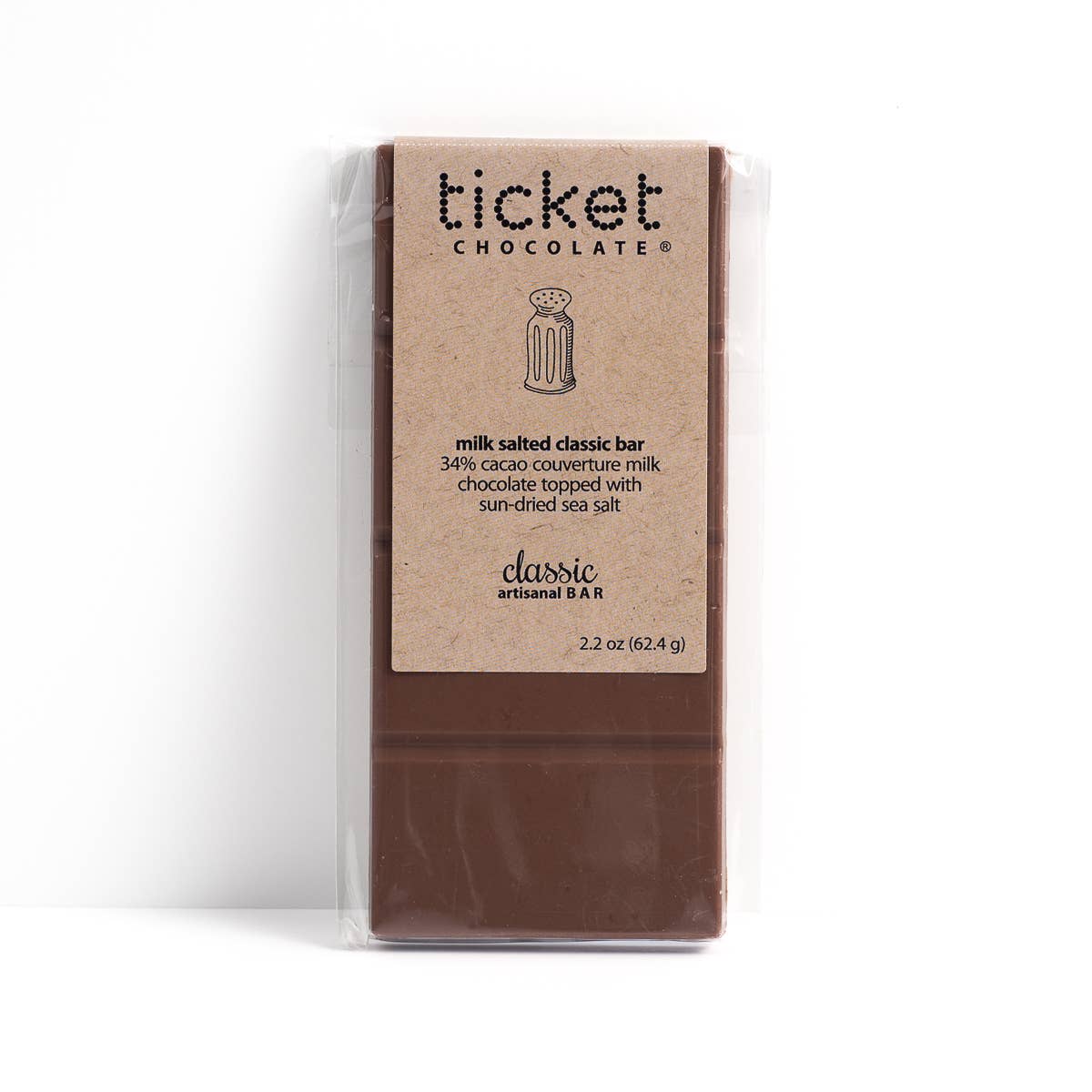 Ticket Chocolate - Wholesale Chocolate Bar - Artisan Classic Chocolate Bars