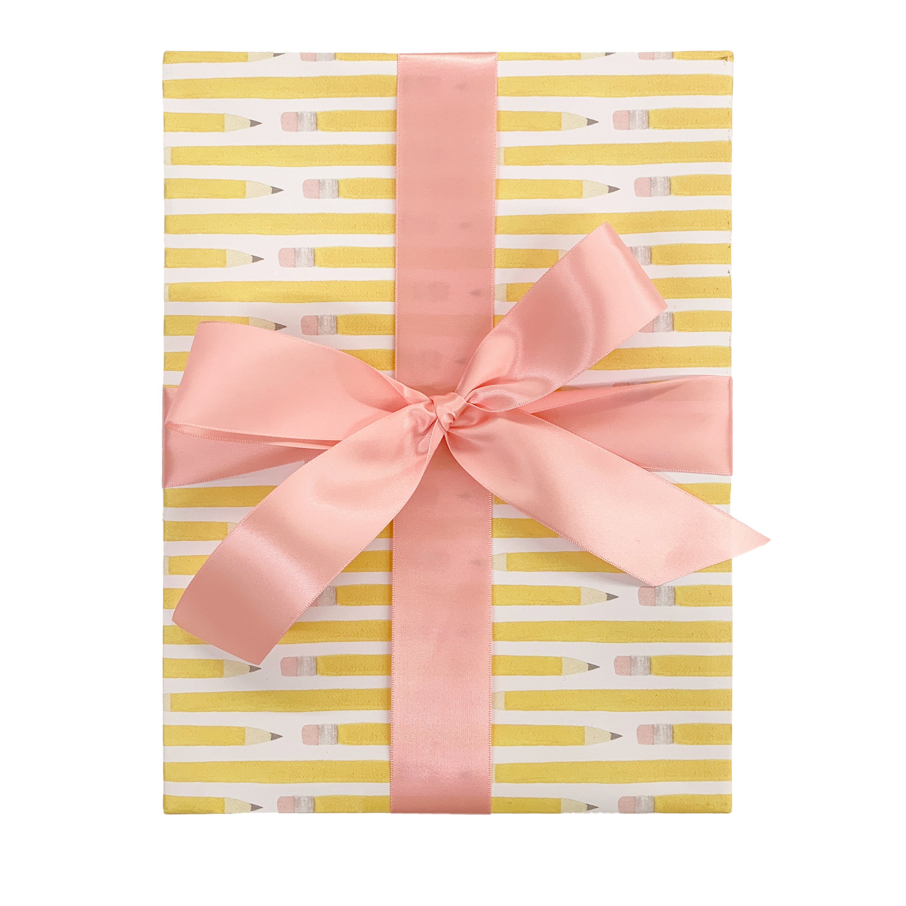 Lionheart Prints – Großhandel Geschenkpapierrolle – Klassisches Geschenkpapier mit gelben Stiften1