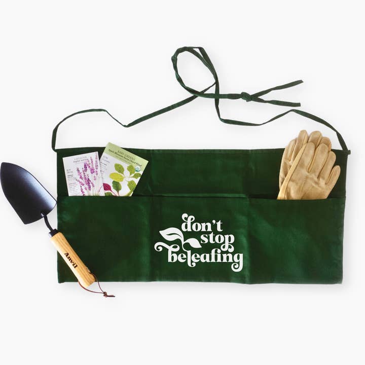 Nature Supply Co - Wholesale Apron - Don't Stop Beleafing Garden Apron | Gift | Gardener Gift4