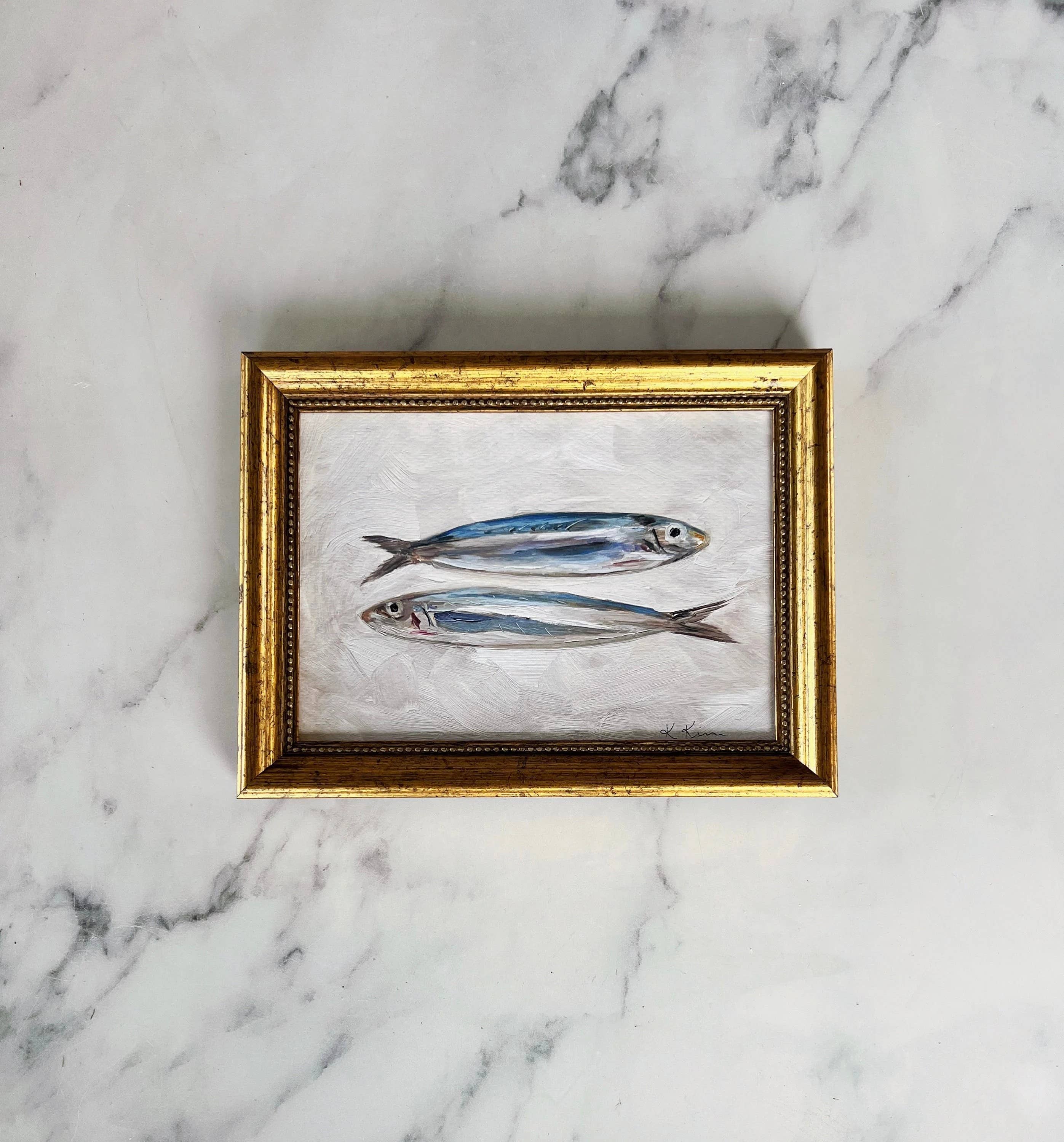 Krista Kim Studio - Wholesale Art Print - SARDINES II - Art Print (unframed)