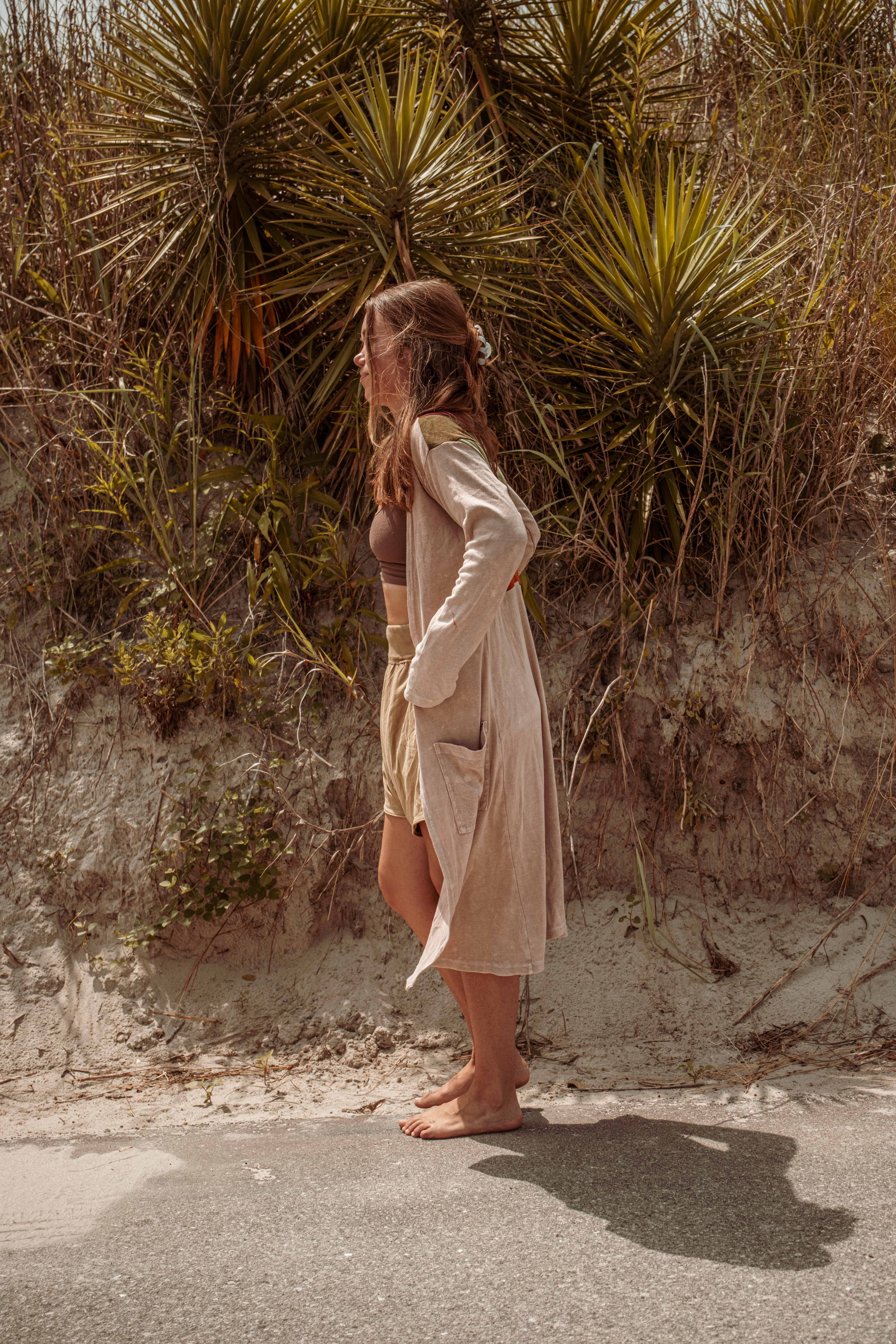 Gardenbelle Shop - Wholesale Cardigan - Women's - Sun Ray Cardigan, Cotton Earthy Hippie Boho Style Duster7