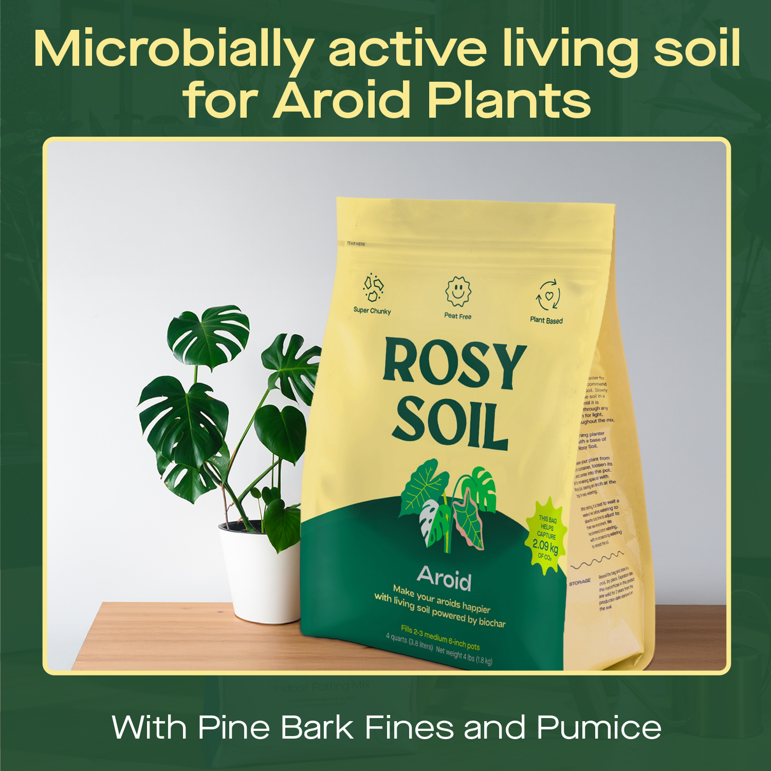 Rosy Soil - Wholesale Planting/Potting Soil - 4qt Aroid Mix6