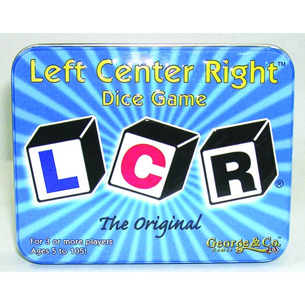 Benjamin International - Wholesale Dice - Lcr Left Center Right Dice Tin