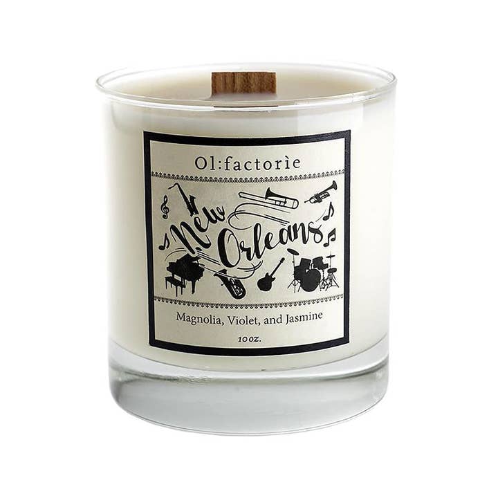 Olfactorie Candles + Apothecary - Wholesale Jar/Filled Candle - New Orleans Candle