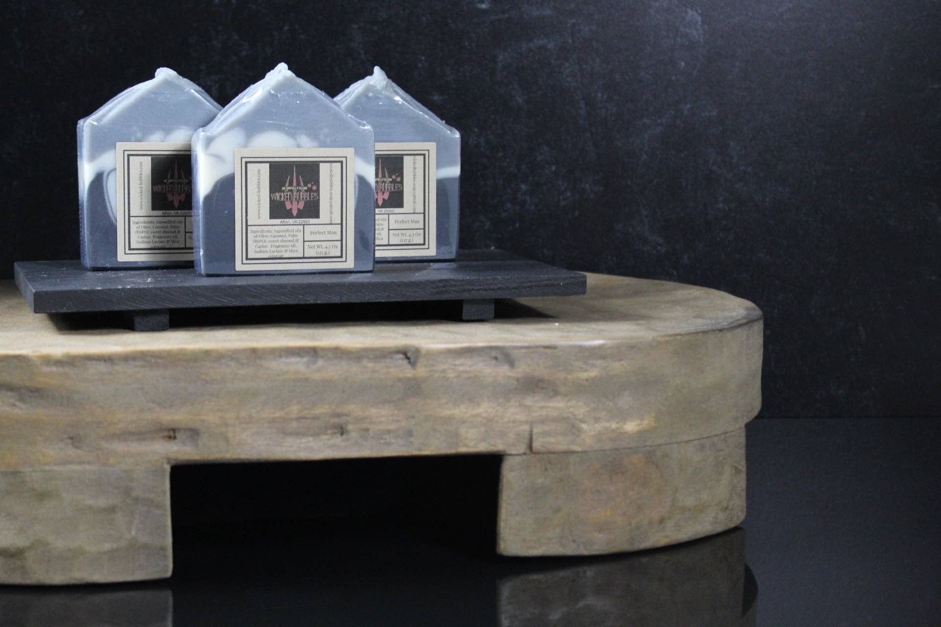 Wicked Bubbles LLC - Wholesale Bar Soap - The Perfect Man handmade soap8