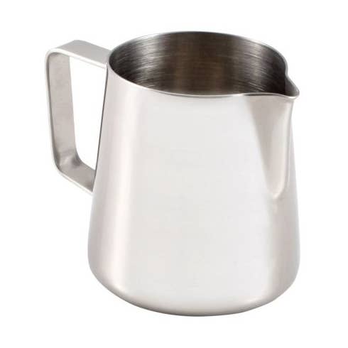 Fino Stainless Steel Frothing Pitcher, 12oz for wholesale by HIC - Harold Import Co.