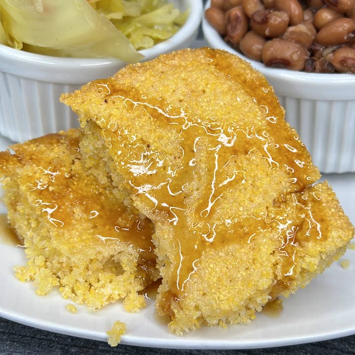 Cotton Creations LLC - Wholesale Cornbread Mix - Vegan Honey Cornbread Mix4
