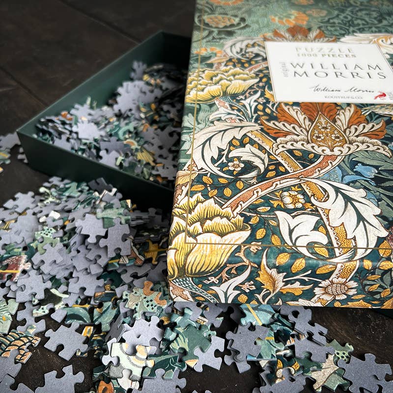 Koustrupco - Wholesale Puzzle - Adult - Puzzle William Morris Original - 1000 pieces- Made in Europe4