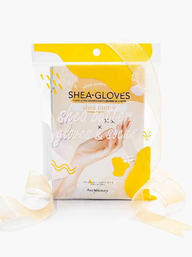 Holiday: Shea Butter Gloves & Socks 6-Pc Kit for wholesale by AvryBeauty