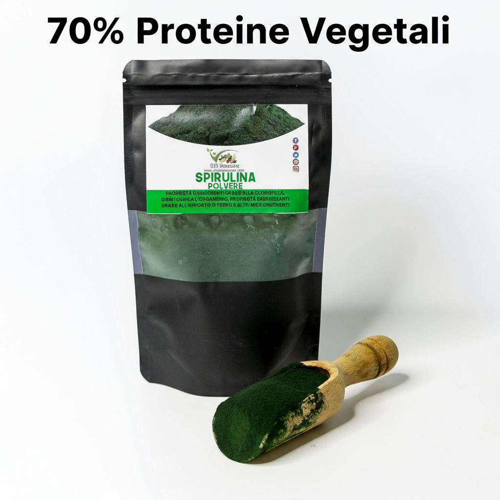 Cibobenessere - Wholesale Protein/Superfood Powder - Organic Spirulina Powder1