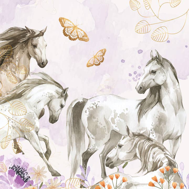 Carta da parati a forma di cavallo - HORSE BEAUTY per la vendita all'ingrosso da parte di Walloha