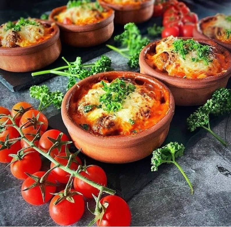 GJE Terracotta - Wholesale Ramekin - 6 pack 4.5-inch Clay Bowl, Terra cotta Baking Dish, Ramekin.1