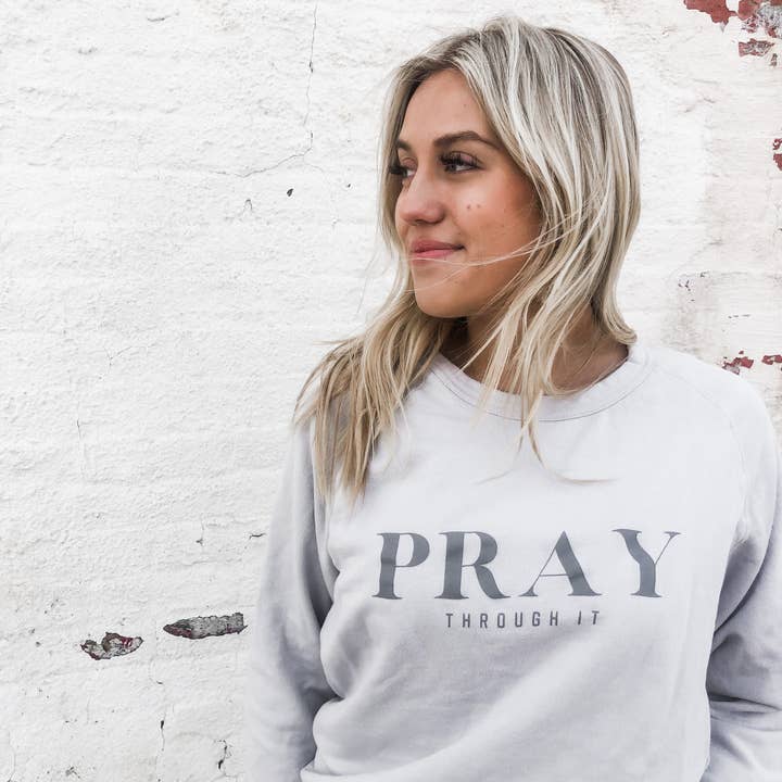 Pray Through It Gray for wholesale by Design District Co