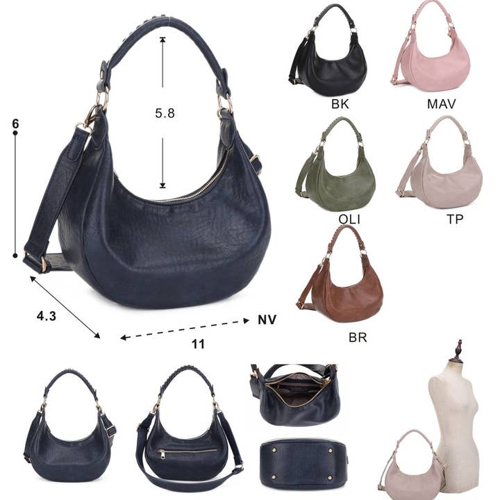 MiMi Wholesale - Wholesale Shoulder Bag - Women's - Bonnie Women's Shoulder/Crossbody Bag