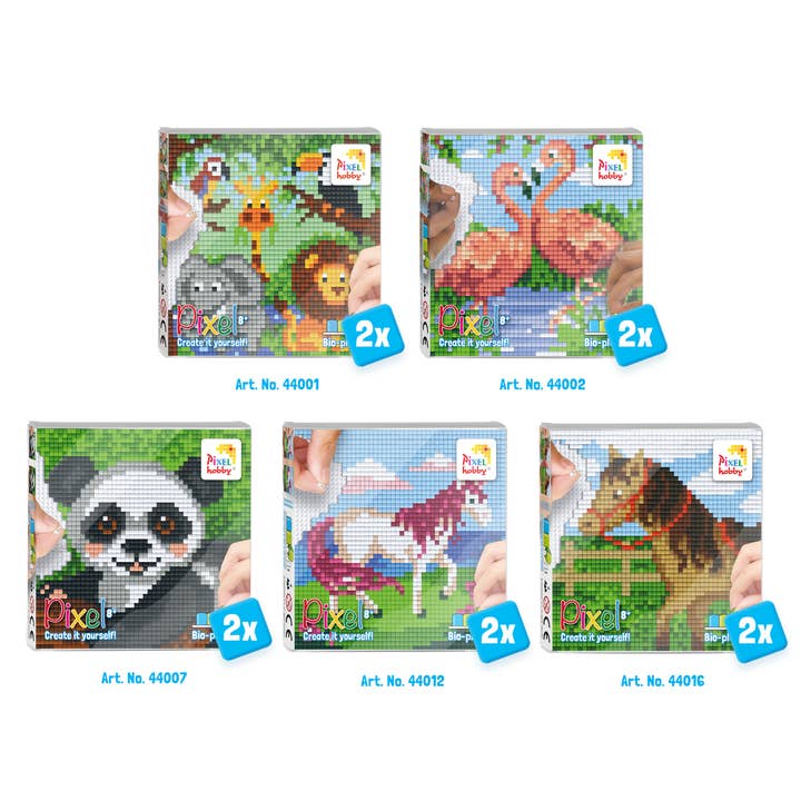 Pixel Classic Set (4 small baseplates) - Bestseller Bundle for wholesale by Pixelhobby