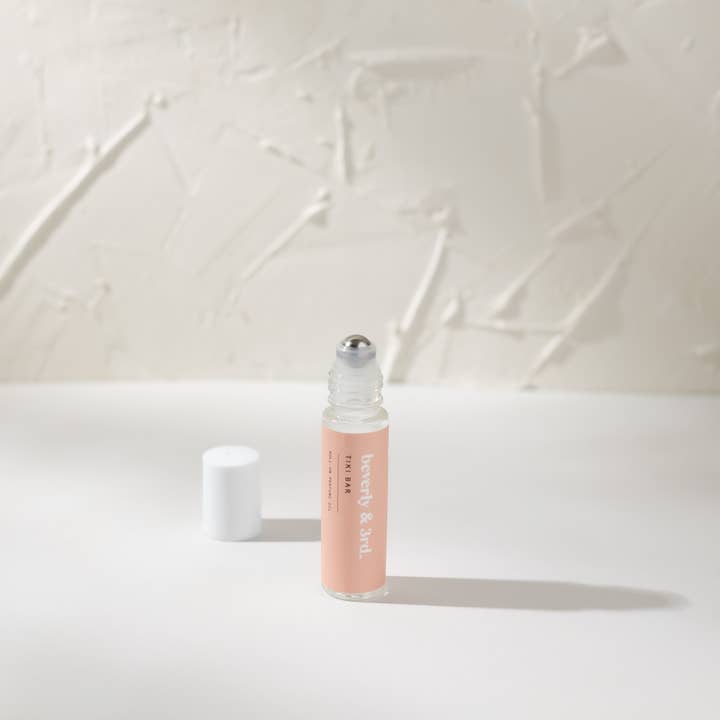 Tiki Bar - Natural Roll-on Perfume Oil for wholesale by Beverly and 3rd Candle Co.