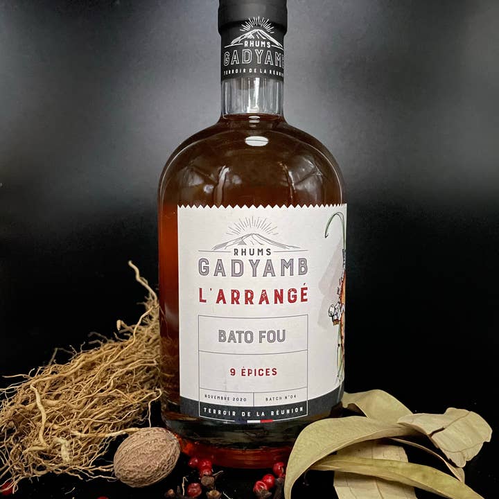 Les Rhums Gadyamb – wholesale Rum – Arranged rum - 9 spices “Bato Fou”