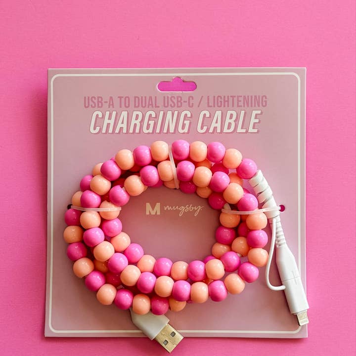 Mugsby - Wholesale Charging Cable - Dual Lightening Charging Cable Phone Chargers, USB