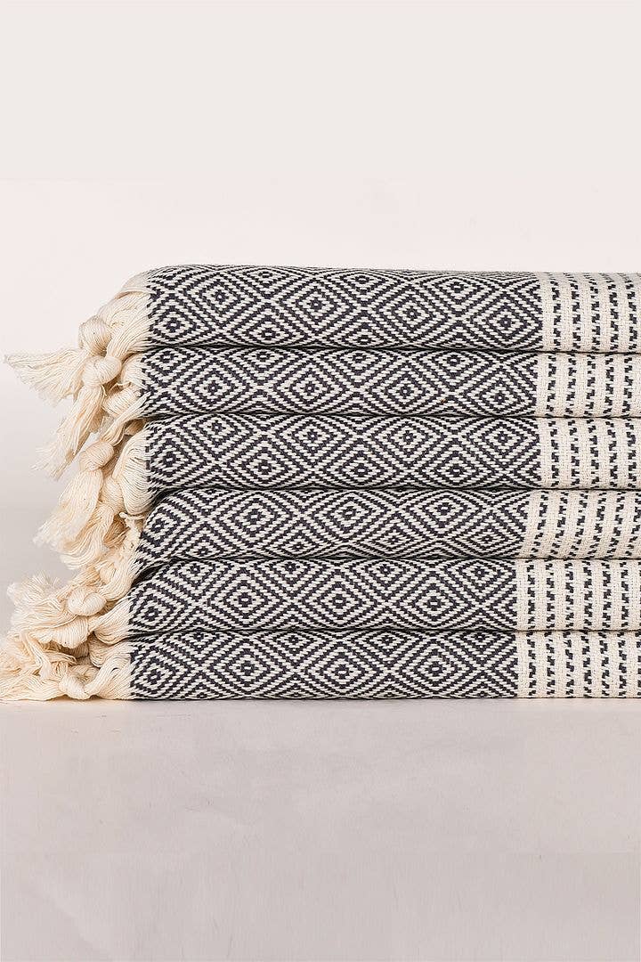 Bes Home Design - Wholesale Bath Towel - 100% Cotton Pestemal Turkish Bath Towel 35"x66"(90x170cm)1