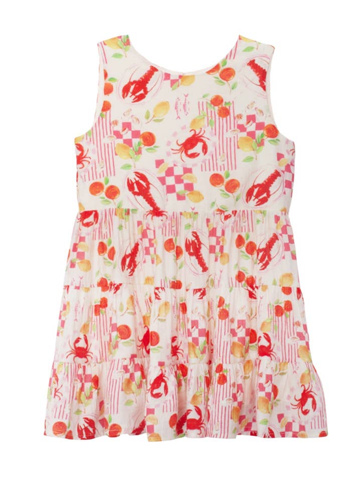 Coastal Catch Sleeveless Dress for wholesale by mabel + honey