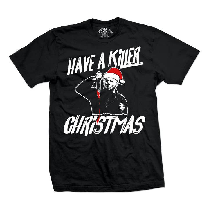 Have A Killer Christmas T-shirt til mænd for engroshandel hos Cartel Ink