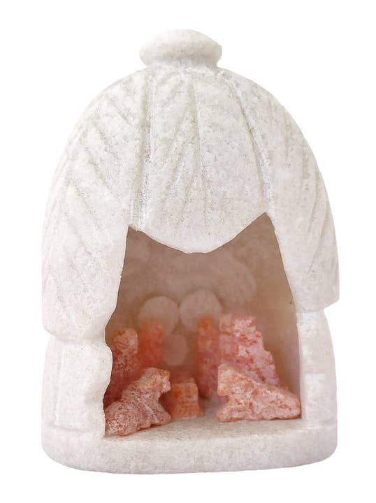 Nativité en pierre d'albâtre pour la vente par Sedona Spirit