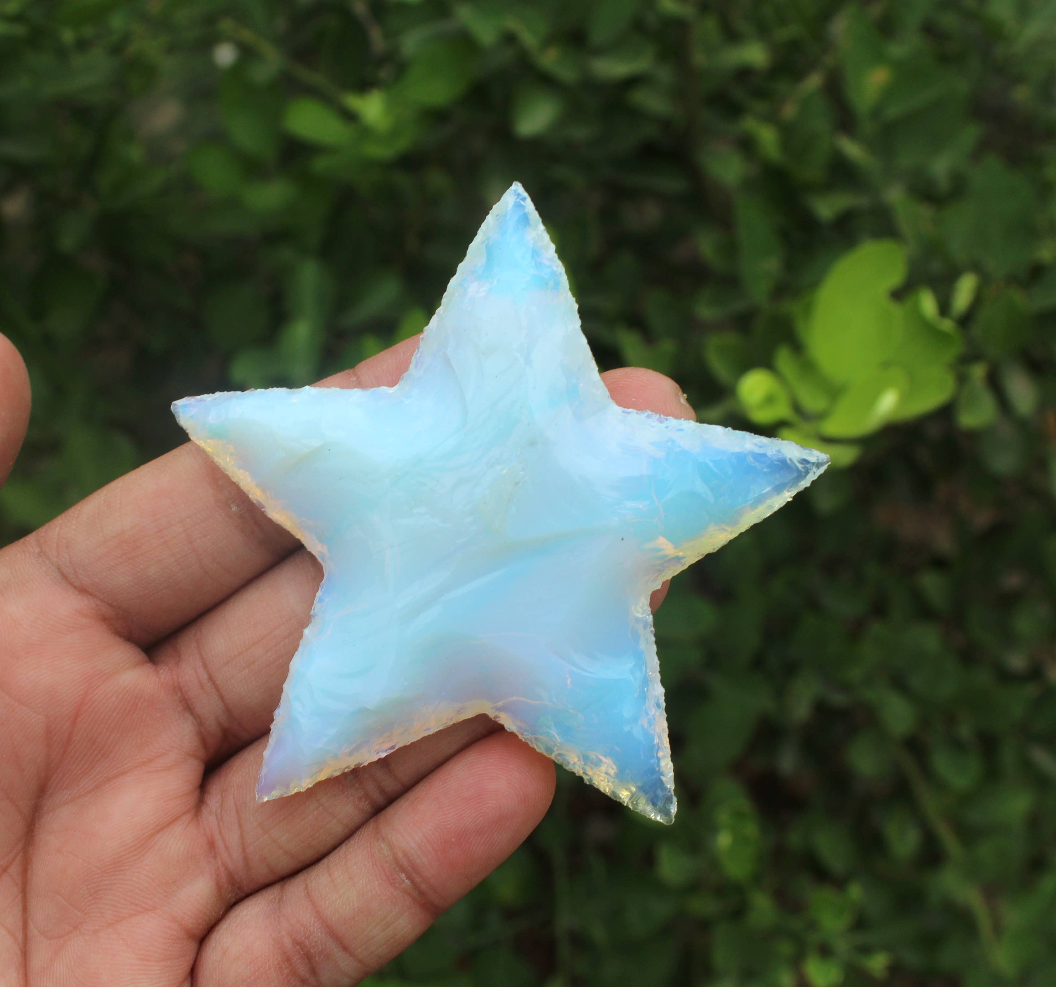 Aura Vibes – wholesale Spiritual stone/crystal – Opalite Raw Large Star2