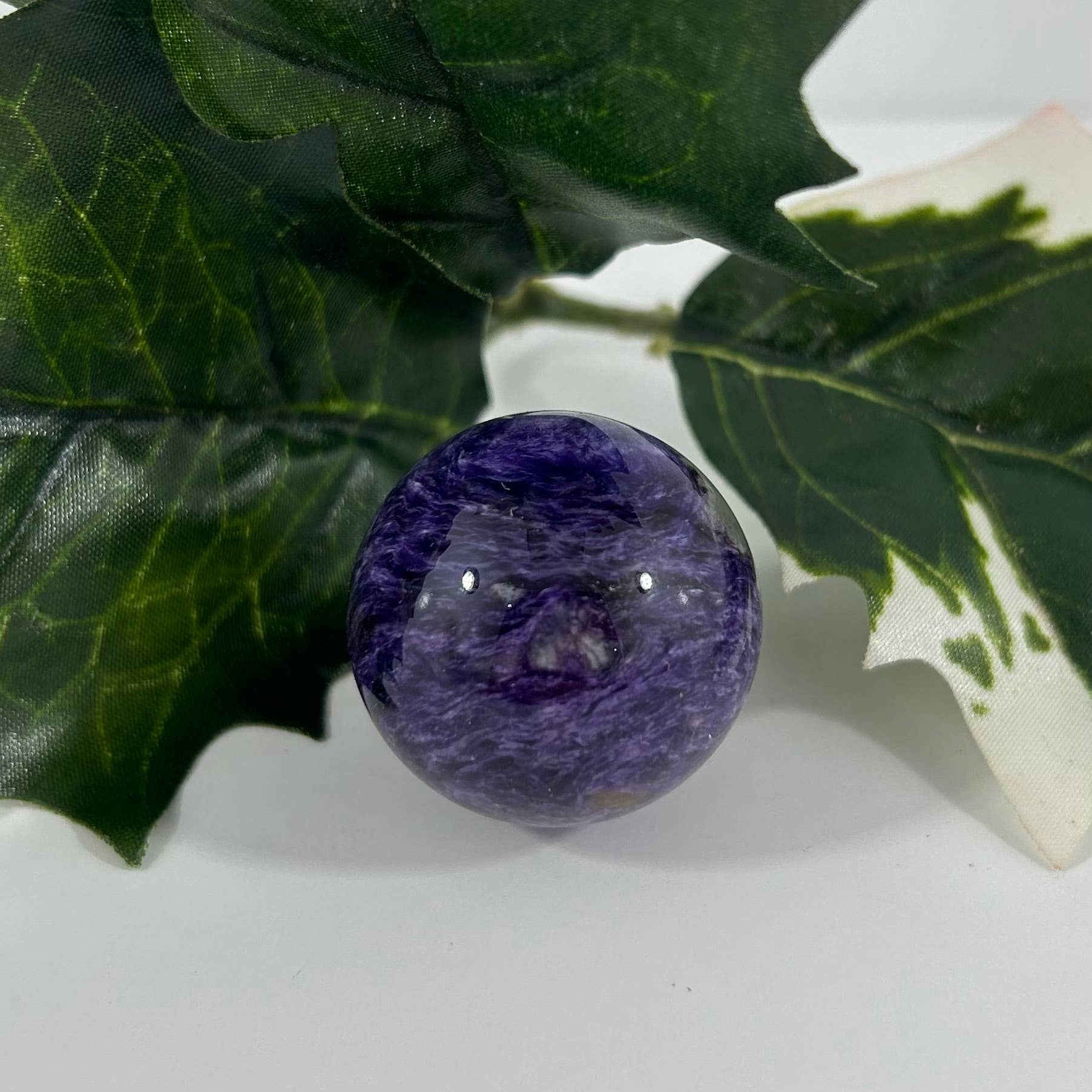 Quasar Gems USA - Wholesale Spiritual Stone/Crystal - Charoite Spheres 3cm6