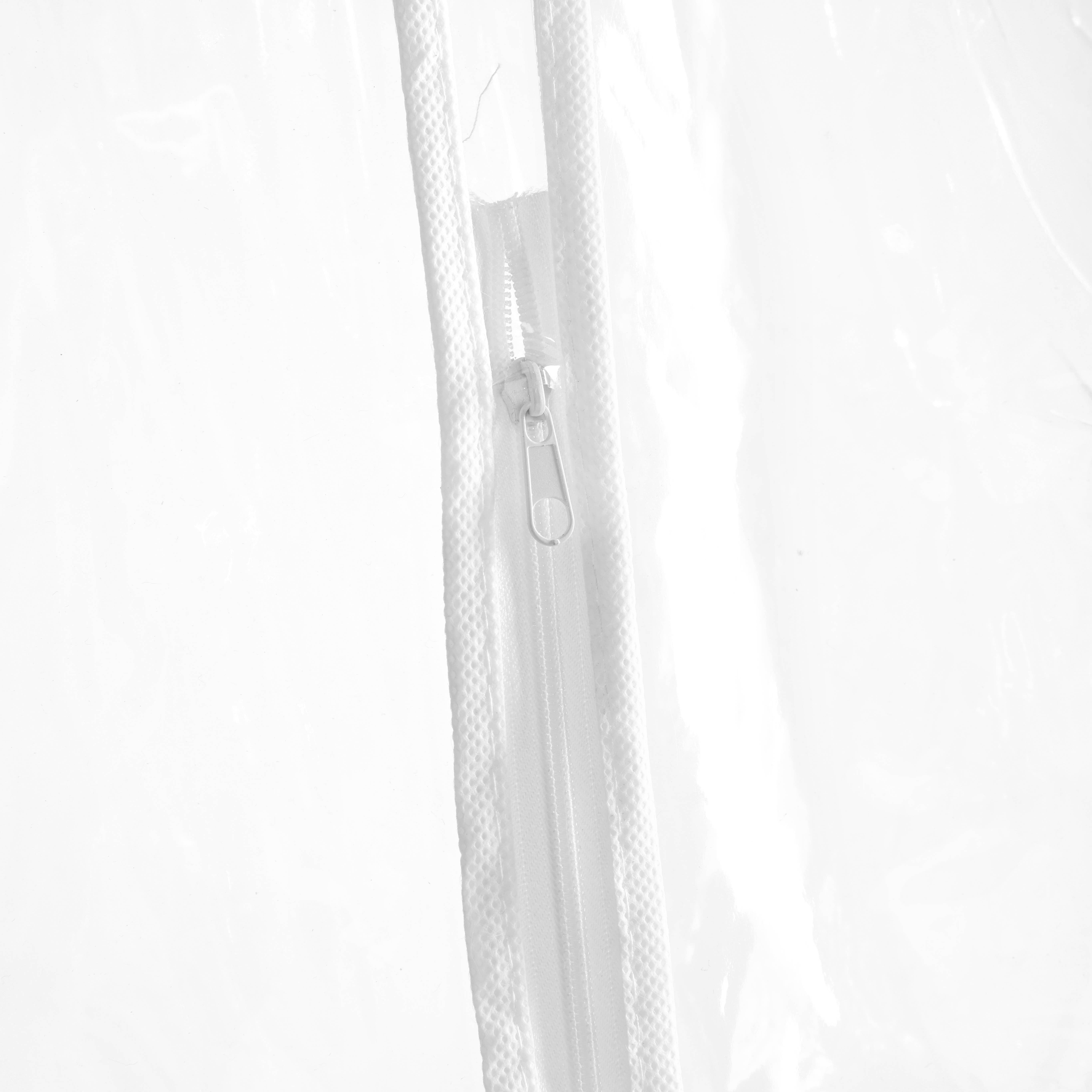 Elegant World Corporation – wholesale Garment bag – unisex –  Zipped Bag Clear Gusset 24 x 72 x 10''2