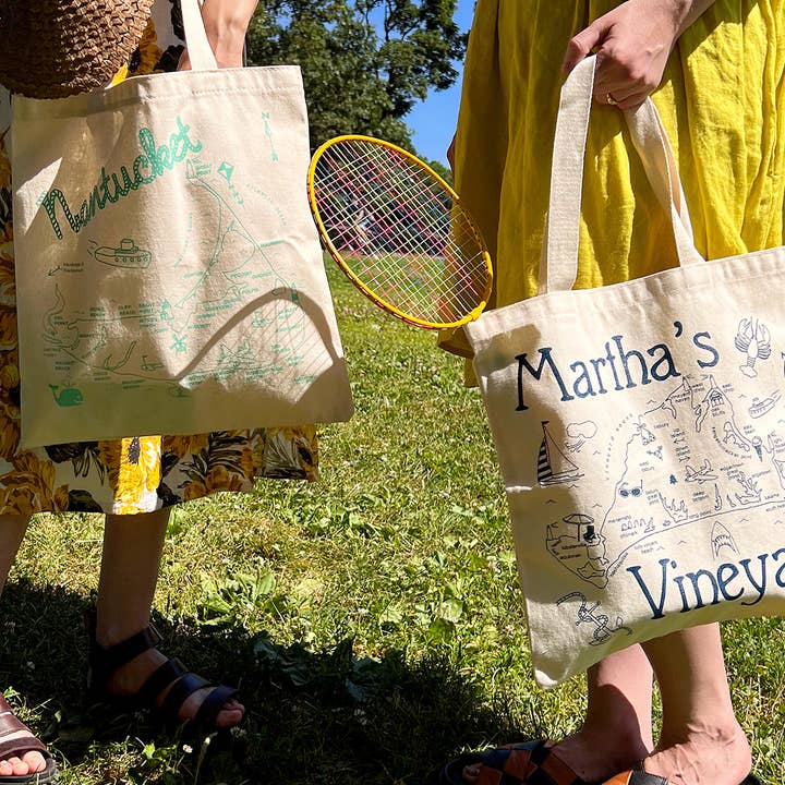 Maptote - Wholesale Grocery/Shopping Bag - Martha's Vineyard Grocery Tote1