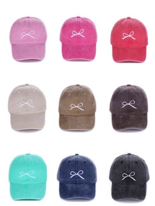 ',,,,_.CHAPÉU LAVADO COM BORDADO DE LAÇO COQUETTE por atacado de 42POPS