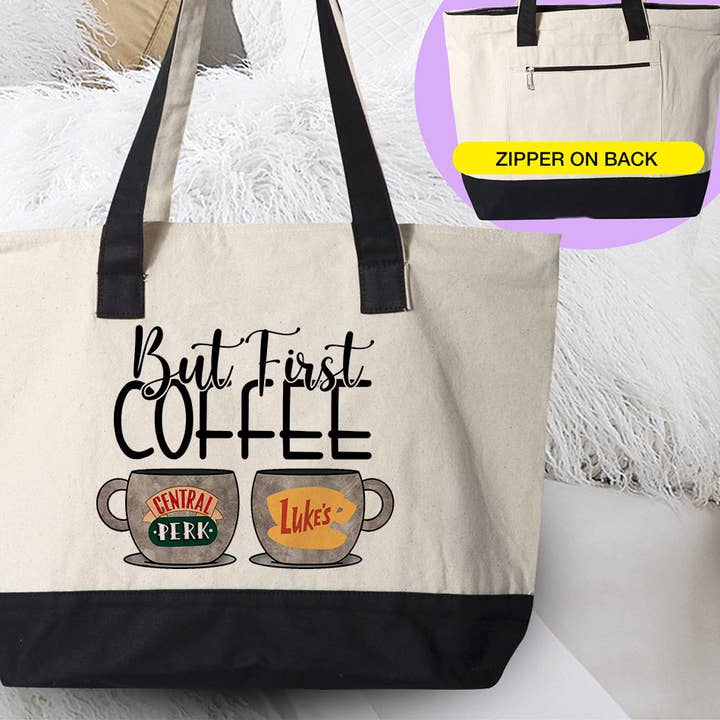 Pero Primero Café - Bolsa Tote Lukes & Central Perk Gilmore para venta al por mayor de House Of Rodan