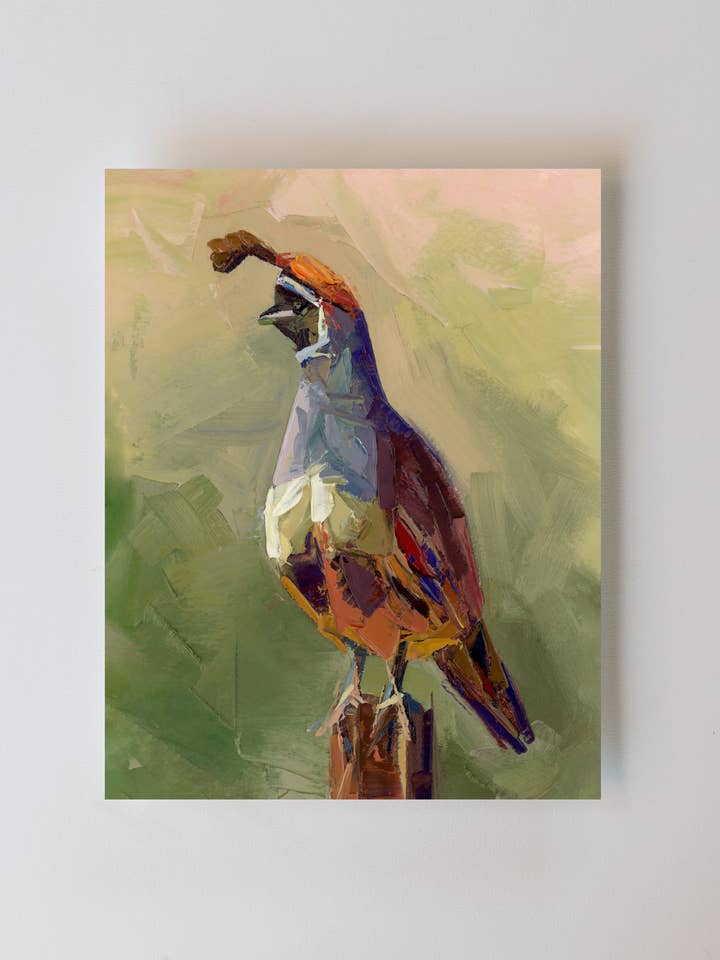 'Quail' Print for wholesale by Taylor Manoles Art