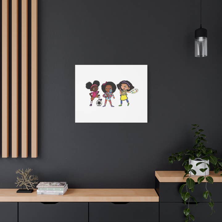 Ikuzi Dolls - Wholesale Art Print - Kids & Baby - Kids' Canvas Wall Art - Playful Characters for Creative Spaces98