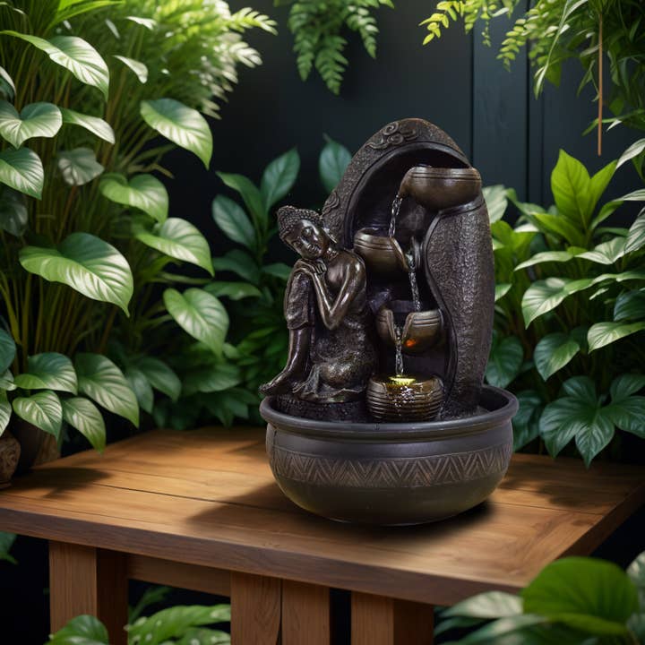 Zen'Arôme – wholesale Decorative tabletop object – Buddha Krishna Fountain Gift Idea Zen Atmosphere Decor8