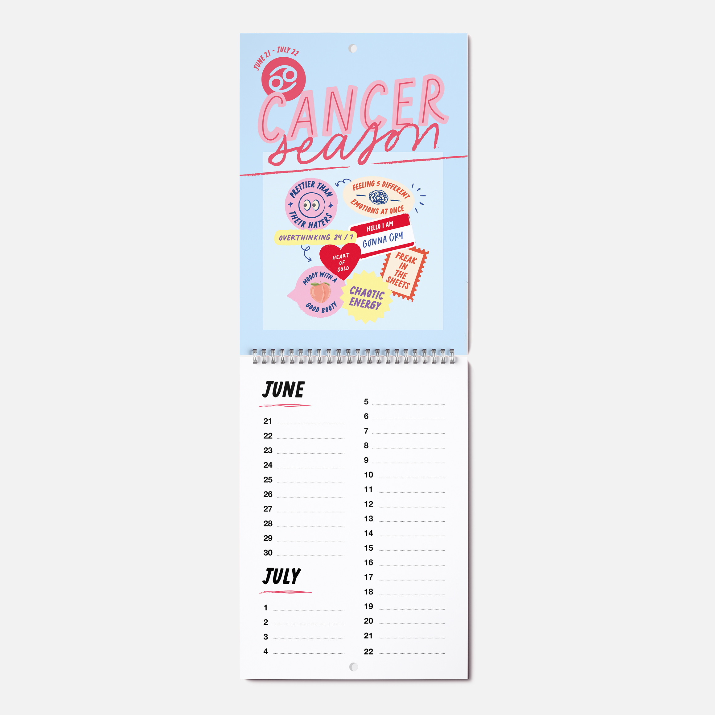 Kaart Blanche - Wholesale Calendar - Zodiac Calendar3