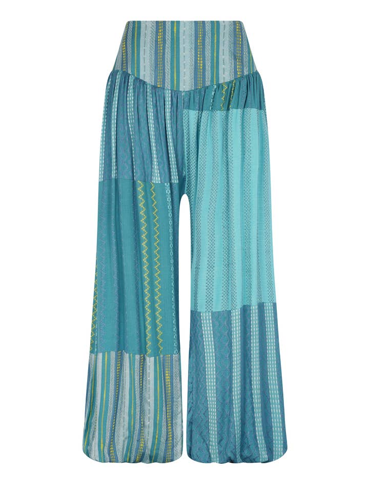 pītusa - Wholesale Pants - Women's - Patchwork Aladdin Pants1