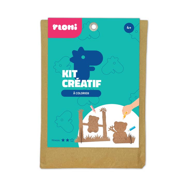 Økologisk 3D-kreativ sæt - Farvelægning - Påske 4+ for engroshandel hos FLOMI