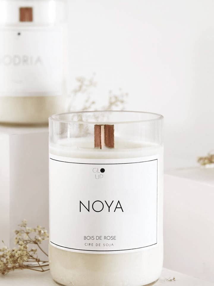 Bougie Noya pour la vente par Glo Up