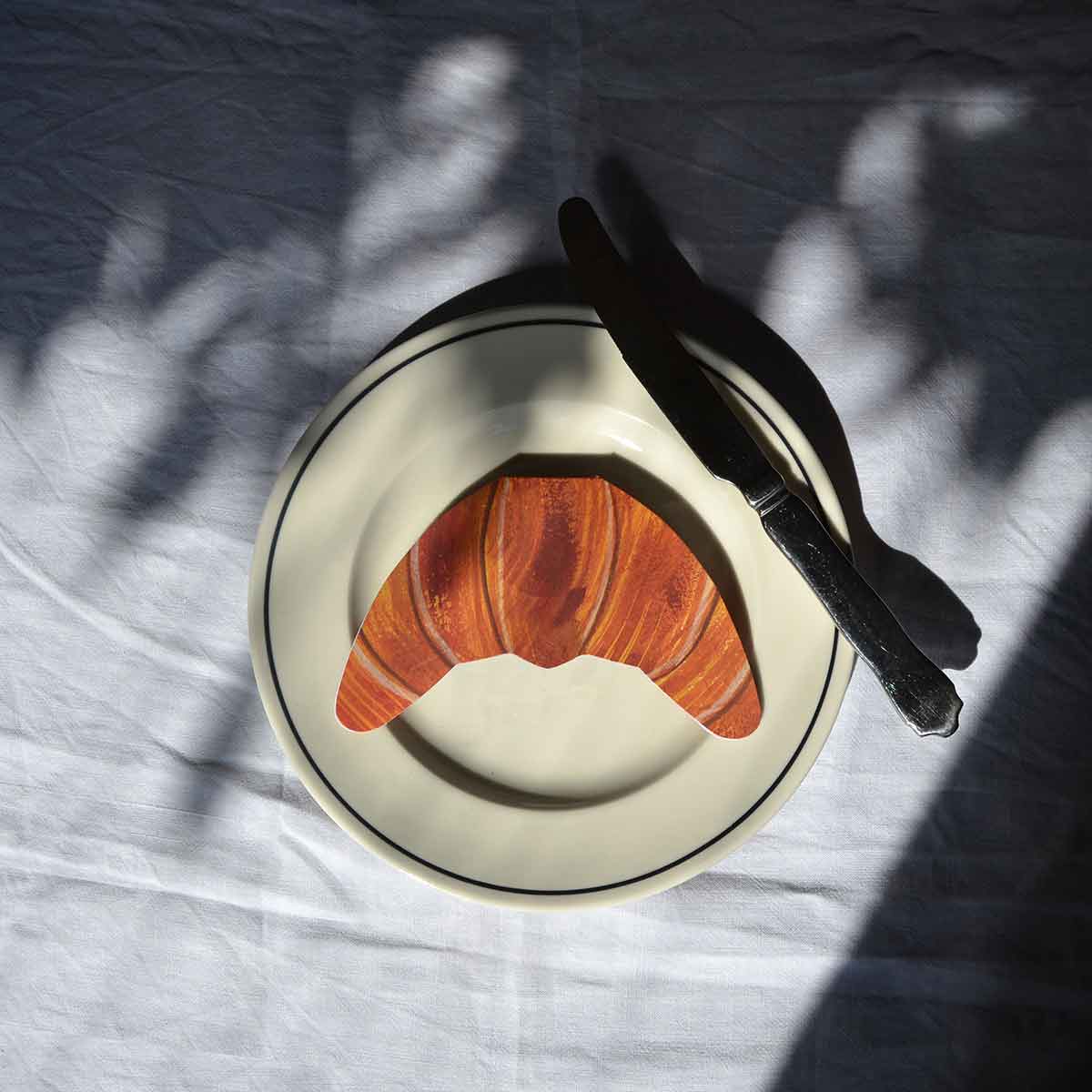 Mortlake Papers - Wholesale Gewone wenskaart - Croissant wenskaarten | Verjaardagskaarten in croissantvorm3