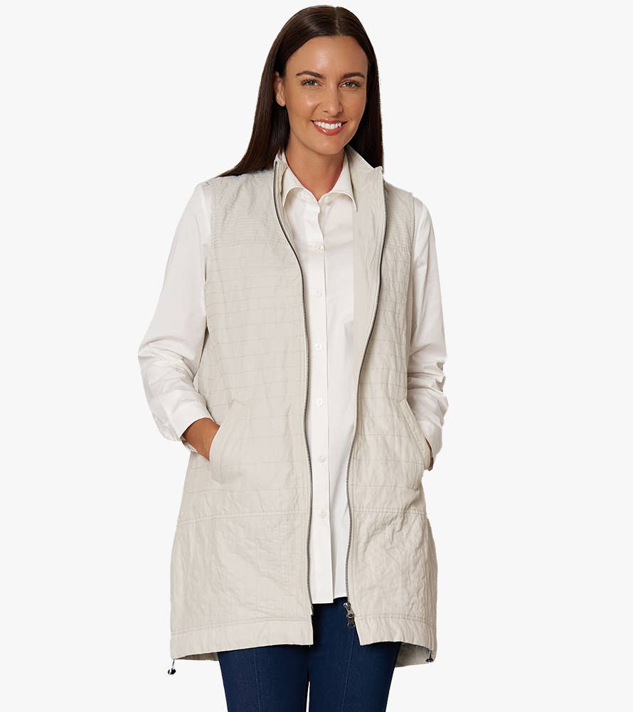 Stella Carakasi - Wholesale Outerwear Vest - Women's - Women's Zip-Front On The Go Vest1