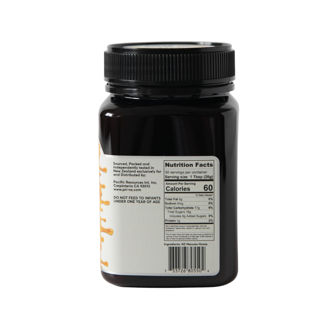 Pacific Resources - Wholesale Honey - Raw PRI Manuka Honey MGO 600+1
