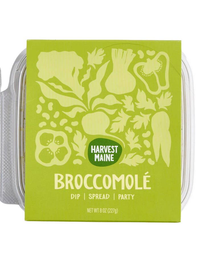 Broccomole | Upcycled Veggie Dip/Spread 8oz Retail for wholesale by Harvest Maine