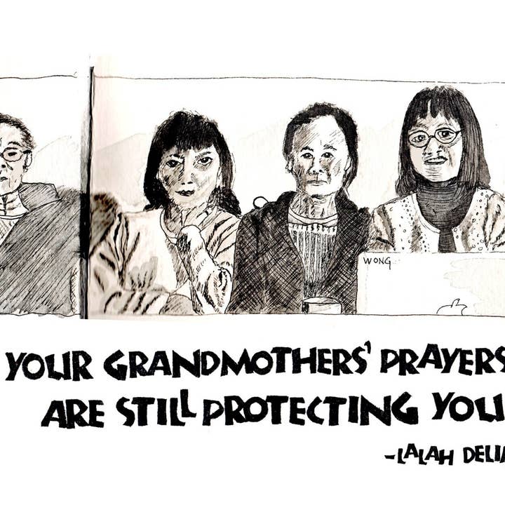 Six Card Set Y012 Your Grandmothers' Prayers -- Lalah Delia for wholesale by ArtLight Media