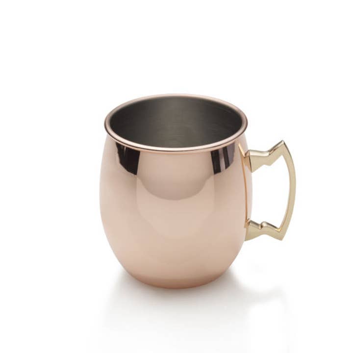 Houdini Barware - Wholesale Cocktail/Liquor Glass - Houdini Copper Plain Moscow Mule Mug 18oz1
