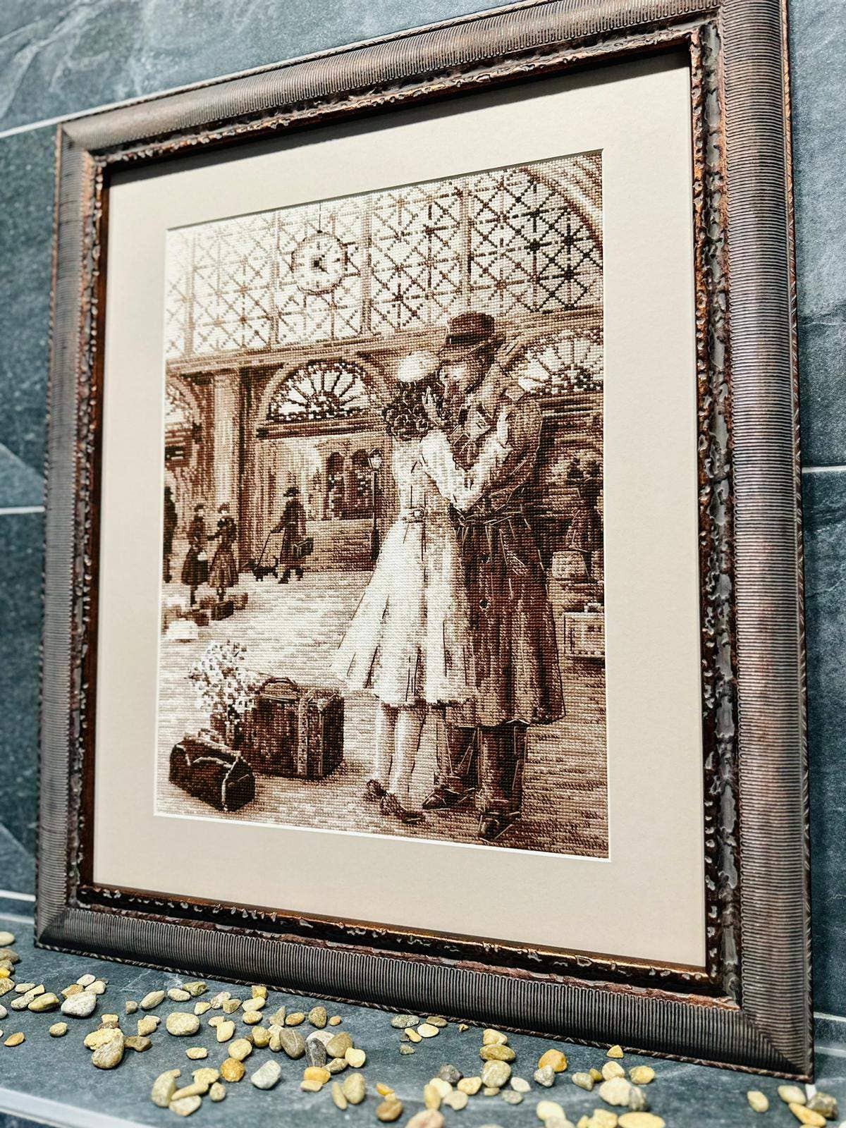 RIOLIS - Wholesale Embroidery/Cross Stitch Supplies - Cross Stitch Kit From Riolis 2111 Old Photo. Rendezvous5